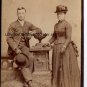 John Snodgrass Patterson & Elizabeth Dunbar Cabinet Card