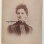 Martha Azella Draper Thompson Cabinet Card, Livingston, MT