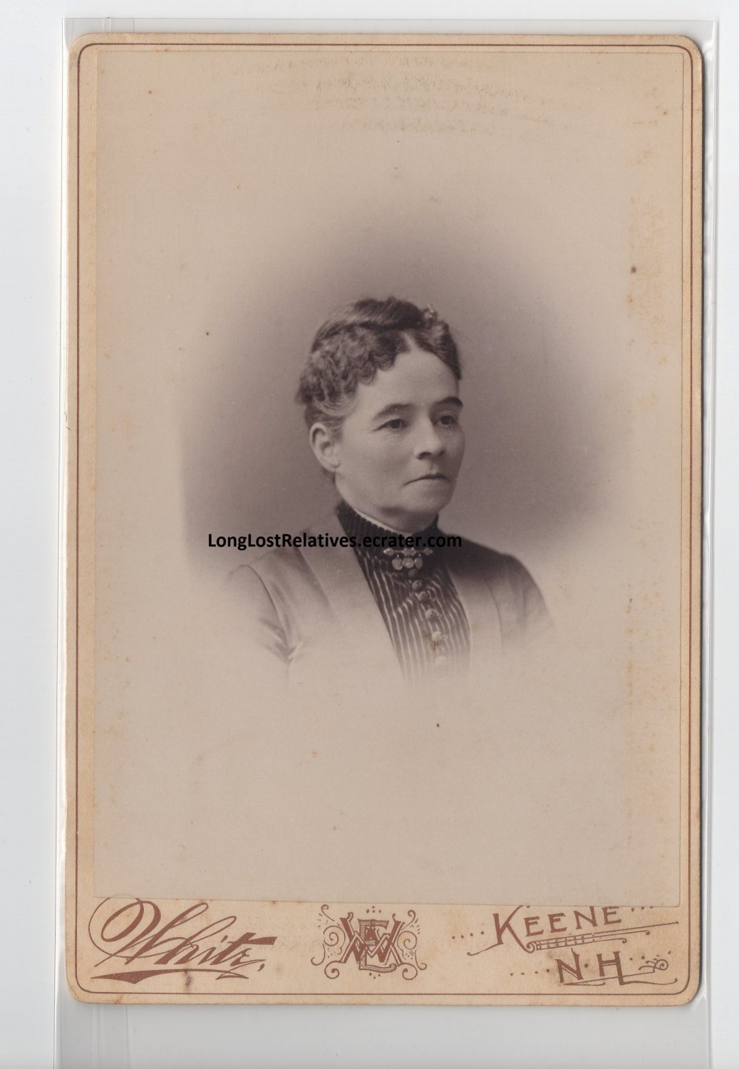 Nancy Jane Pearson Drury Card, Keene, NH