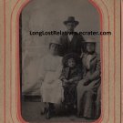 Jefferson Bubb and Elizabeth Alice Swatton Tin Type