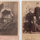 Charles Graham Durand and Mary Irene Jewell Cabinet Cards