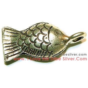 5 Thai Small Fish Charms By I Love Hill Tribe Silver