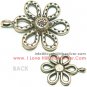 3 Flower Charms By I Love Hill Tribe Silver