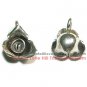 5 Rose Flower Charms By I Love Hill Tribe Silver