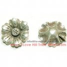 5 Small Flower Charms By I Love Hill Tribe Silver