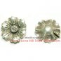 5 Small Flower Charms By I Love Hill Tribe Silver