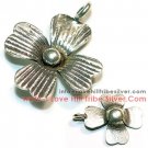 5 Small Flower Charms By I Love Hill Tribe Silver