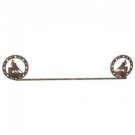 Western Bathroom Decor Towel Bar Holder Barrel Horse Bronze/black Tough-1