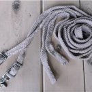 8' Royal King Western flat braided Reins Soft good Grip Horse Tack  Tan/Natural