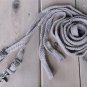 8' Royal King Western flat braided Reins Soft good Grip Horse Tack Tan/Natural