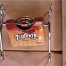 5" med port western curb Bit with copper roller by KELLY Horse Tack