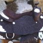 16.5" Silver Royal Premier Close Contact Show Saddle Horse Tack
