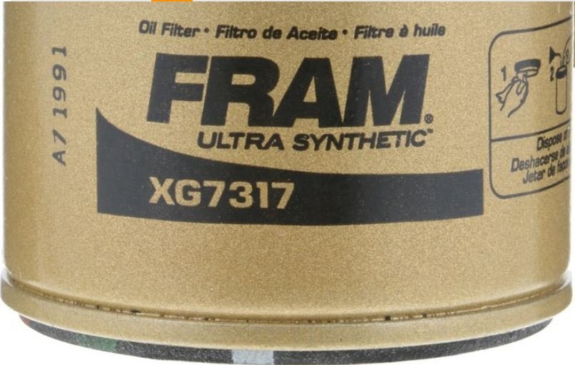 Ultra Synthetic SpinOn Oil Filter with Sure Grip This fits your 2017