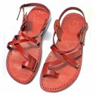 Greek Leather Sandals Crisscross Thin Strapped Comfort  US 5-12 EU 35-46
