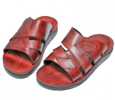Mens Flip-Flop Strong Leather Greek Leather Sandals size's : US 7.5-12 EU 41-46