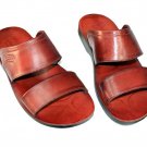Mens Flip-Flop Biblical Leather Sandals Brown color size's : US 7.5-12 EU 41-46