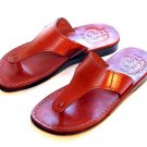 Leather Sandals Flip-Flop handmade all size's : US 5-12 EU 35-46 Brown/black !