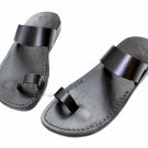 Greek Leather Sandals Open Flip-Flop Handmade Strong Sandals size's : US 5-12 EU 35-46