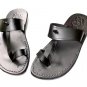 Flip-Flop Greek Leather Sandals ! Black/Brown Sandals size's : US 5-12 EU 35-46