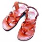 Leather "Crisscross 2" Sandals Thin Strapped & Adjustable Biblical Strong US 5-12 EU 35-46
