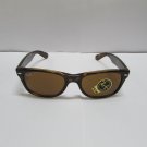 Ray-Ban Sunglasses New Wayfarer 2132 710 Tortoise Frame/Brown Classic Lens 52mm Unisex