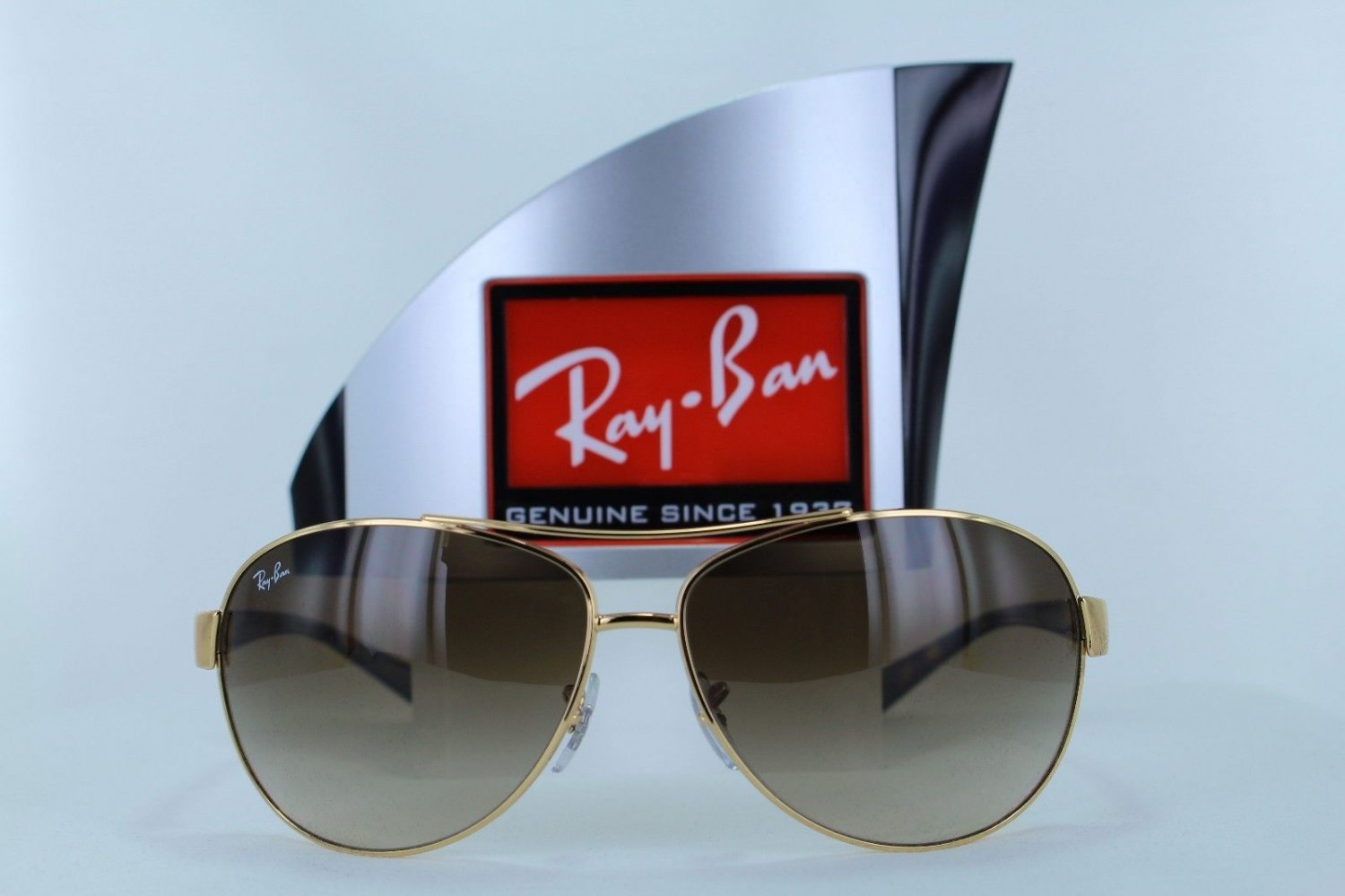Ray-Ban Sunglasses Aviator 3386 001/13 63 Gold / Tortoise Brown New ...