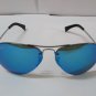 Ray-Ban Sunglasses 3449 004/55 59-14 Aviator Metal Gunmetal, Blue Mirror Lenses 100% Original