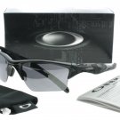 Oakley Half Jacket 2.0 XL Polished Black / Black Iridium, OO9154-01 New & 100% ORG