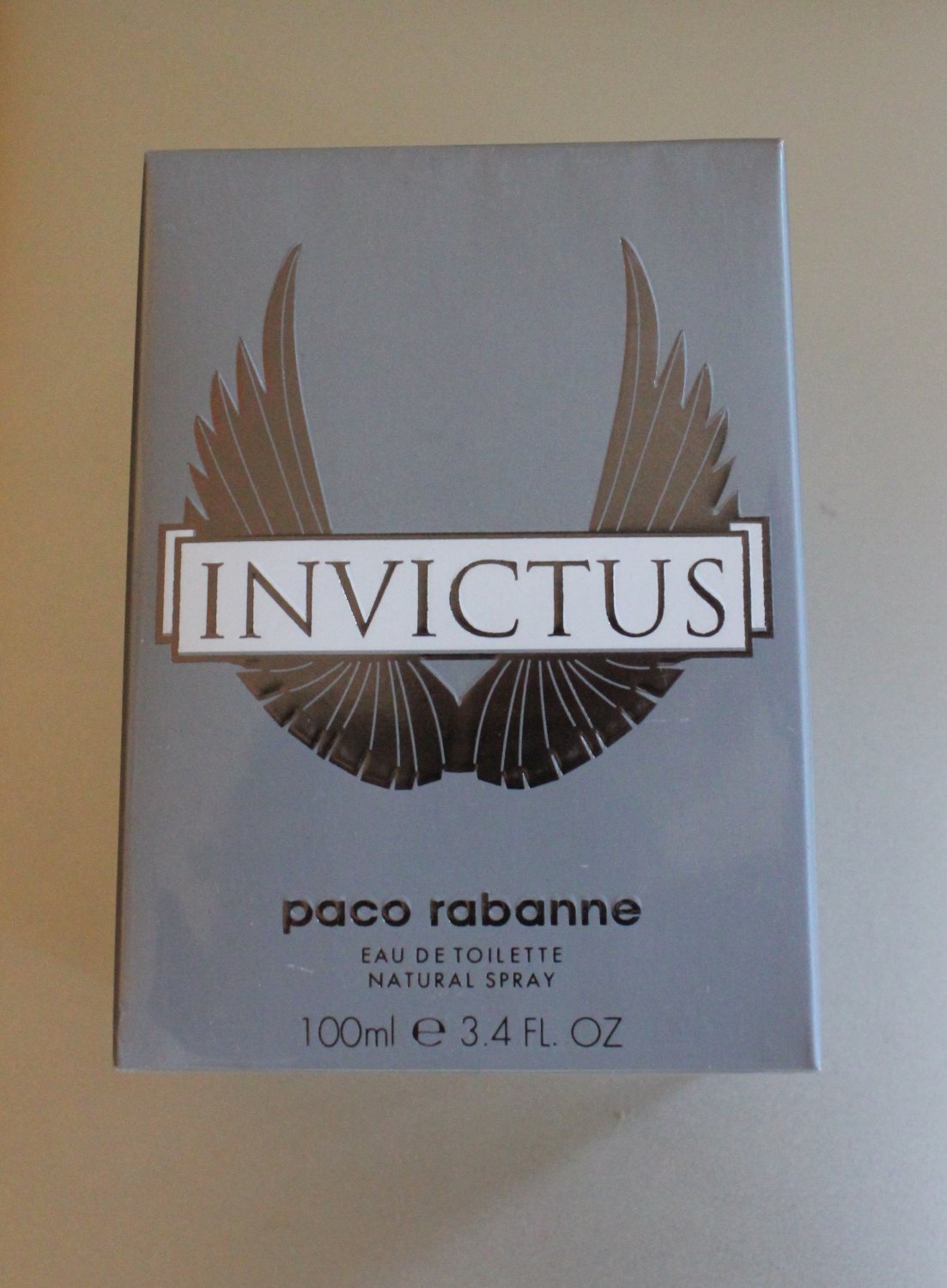 Paco Rabanne Invictus 3.4 oz Eau de Toilette Spray Cologne for Men