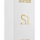 Giorgio Armani Si WHITE limited edtition Eau de Parfum Spray for Women, 3.4 Ounc