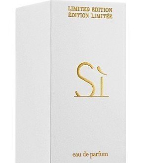 Giorgio Armani Si WHITE limited edtition Eau de Parfum Spray for Women, 3.4 Ounc
