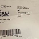 Respironics Reusable Pollen Filter - 1035443 (Lot of 6)
