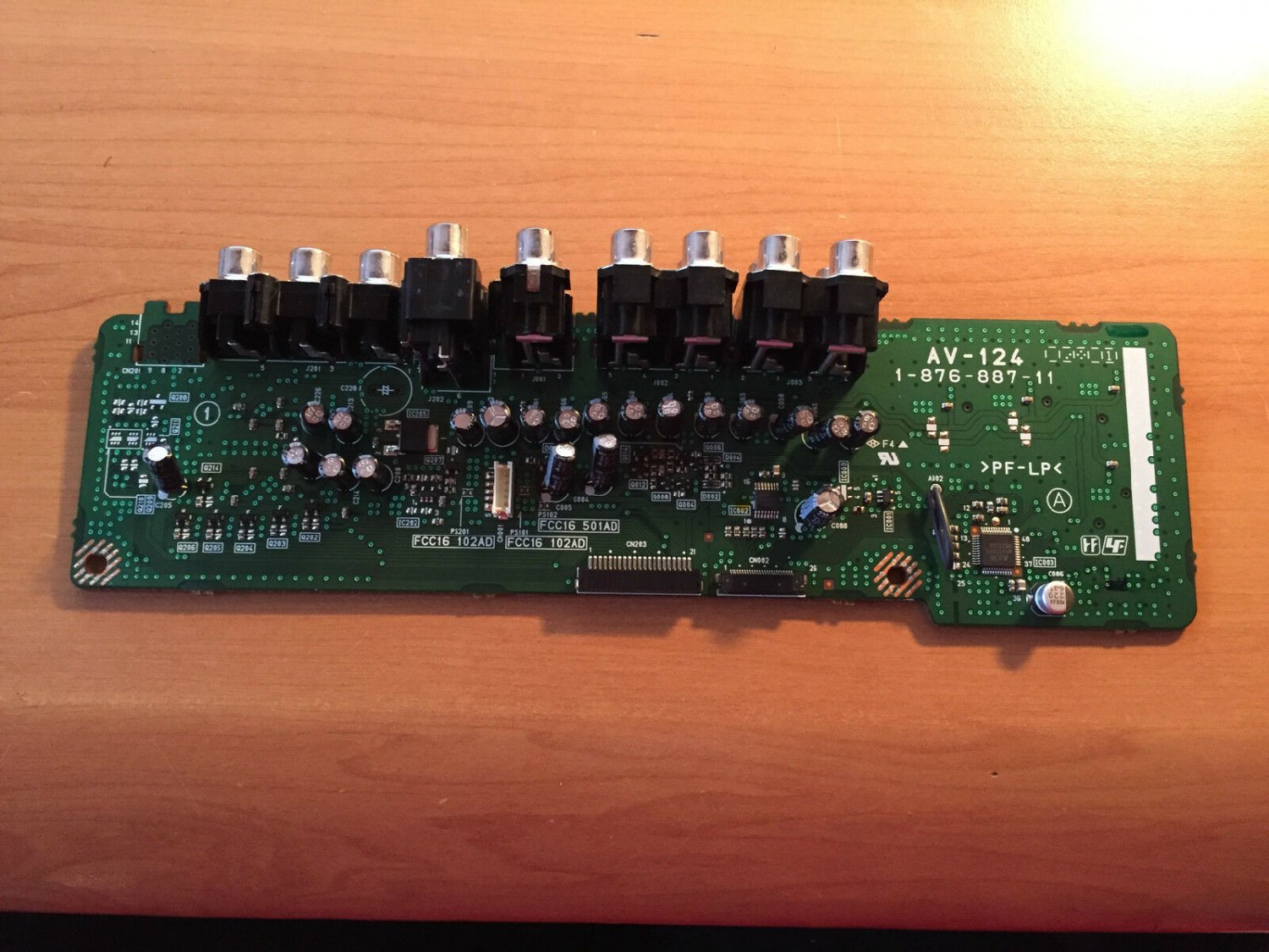 Sony Audio Board AV-124 For BDP-S550 Blu-Ray A1555713A 1-876-887-11