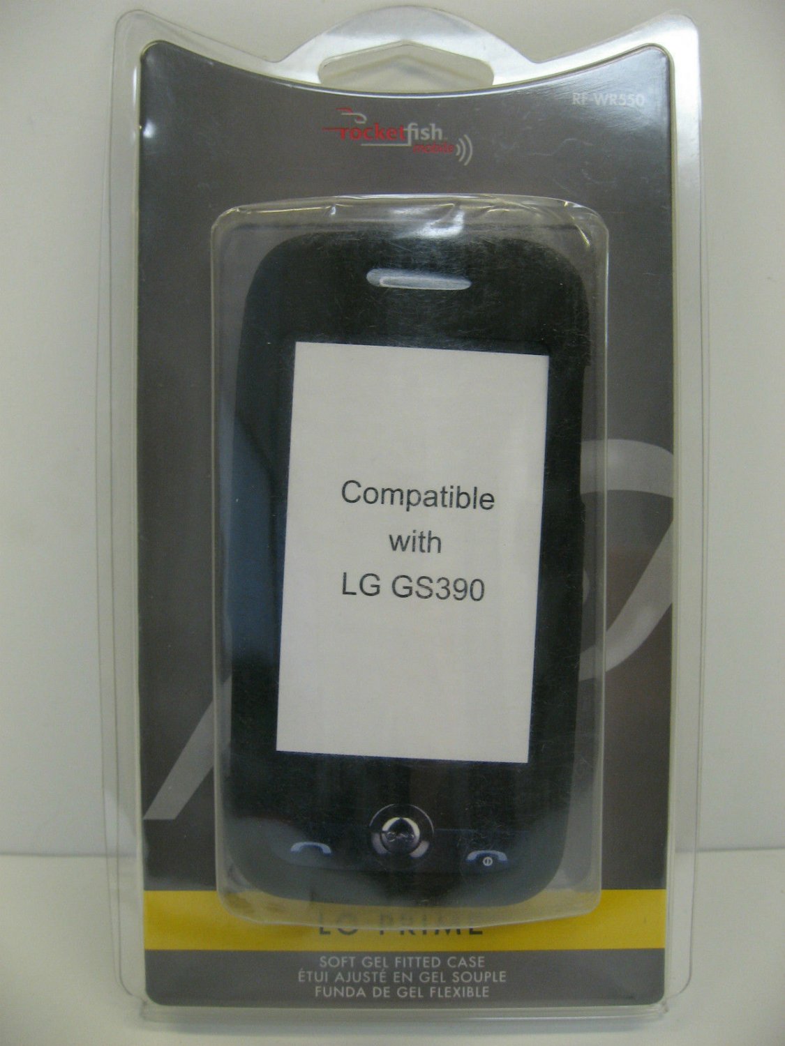 Rocketfish LG Prime Soft Gel Fitted Case RF-WR550