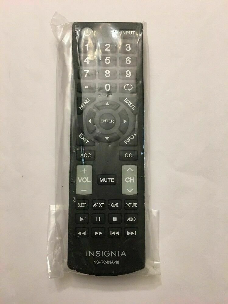 Genuine Original OEM Insignia Remote NS-RC4NA-18
