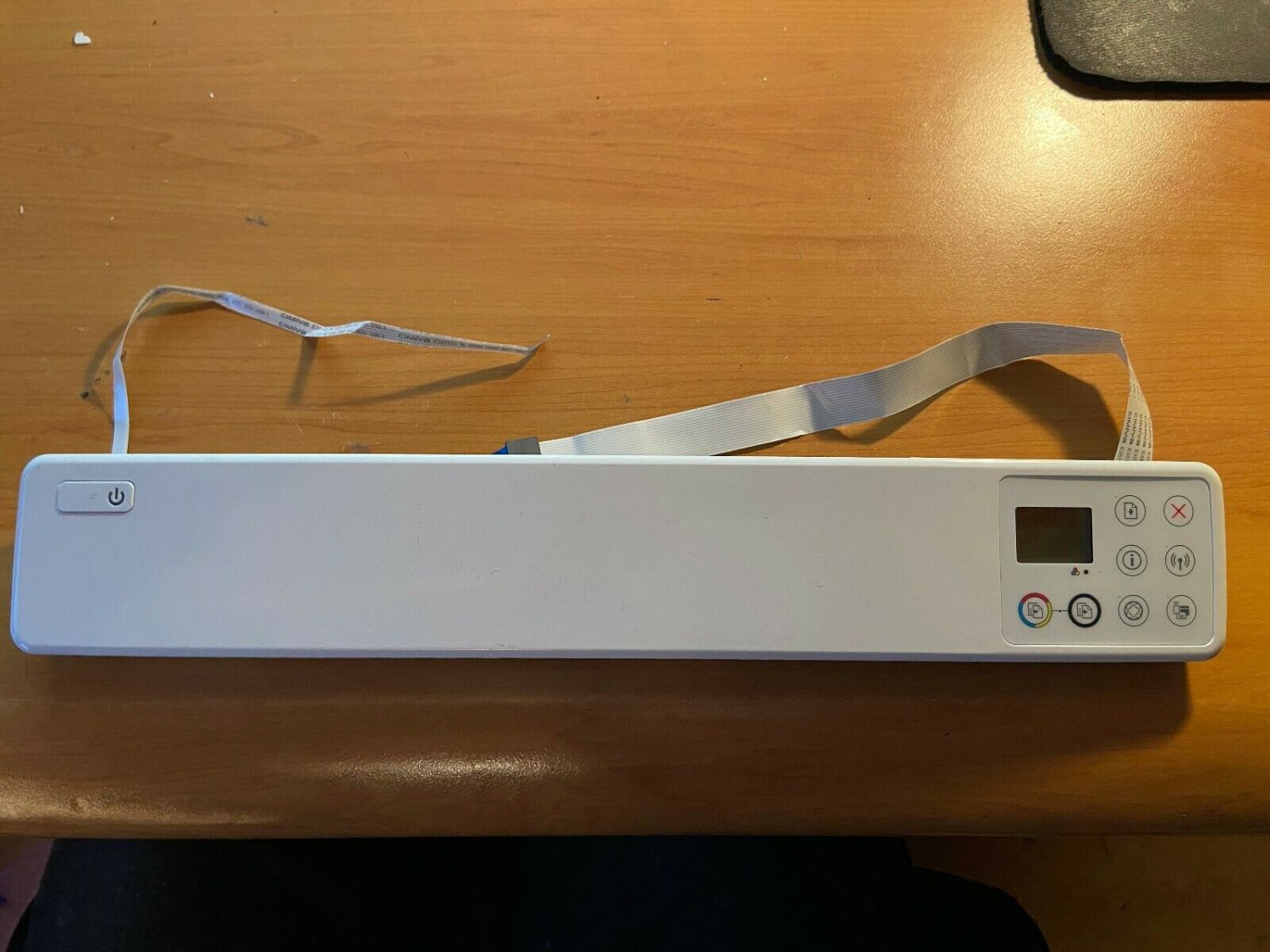 HP DeskJet  3755 Control Panel - Power Button And Display