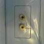 Rocketfish Single Speaker Wallplate RF-WSBJ1