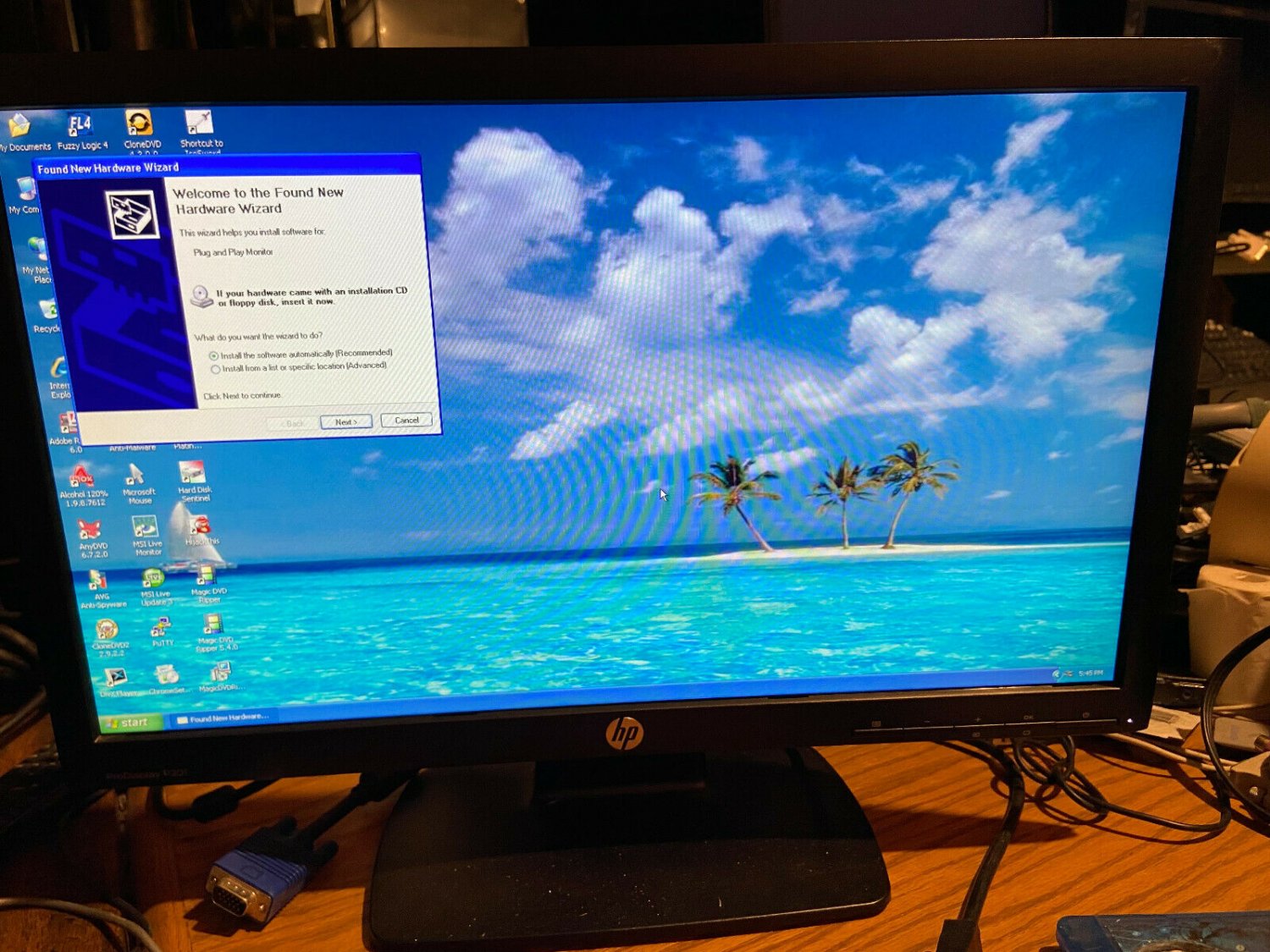 HP ProDisplay P201 20" LED Backlit LCD Monitor (Black) Widescreen LCD Monitor