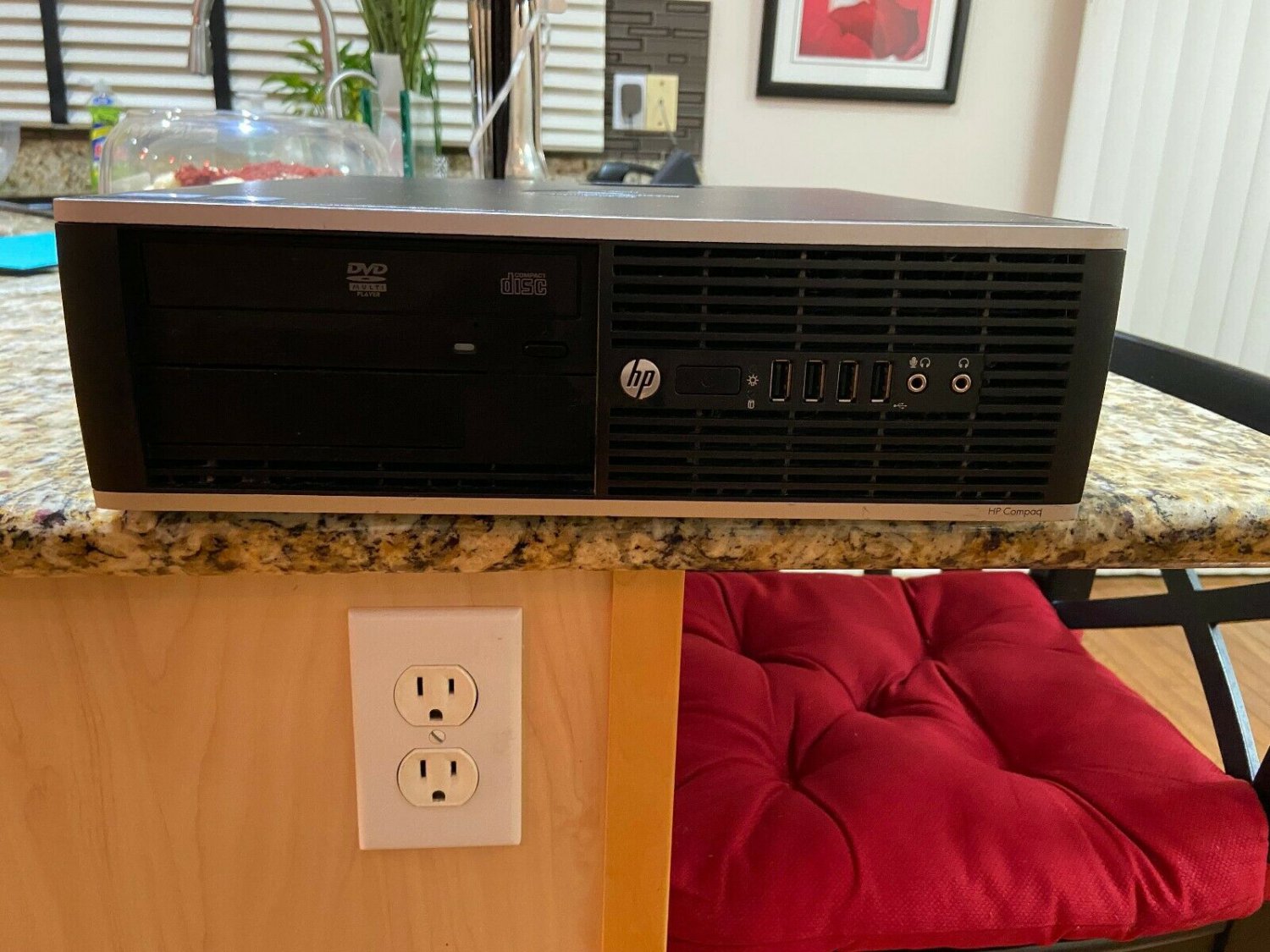 HP Pro 6200 SFF PC i3-2120 CPU 3.3GHz 4GB Ram 500GB HDD Win 10 Activated