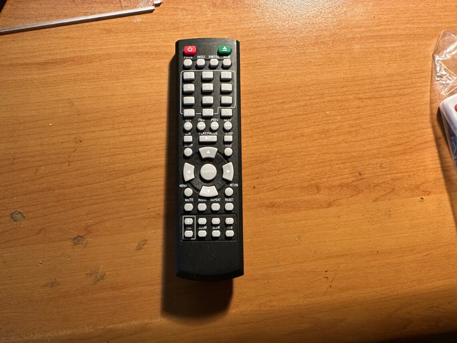 ONN LR03 TV DVD Remote Control OEM Black  UM-4