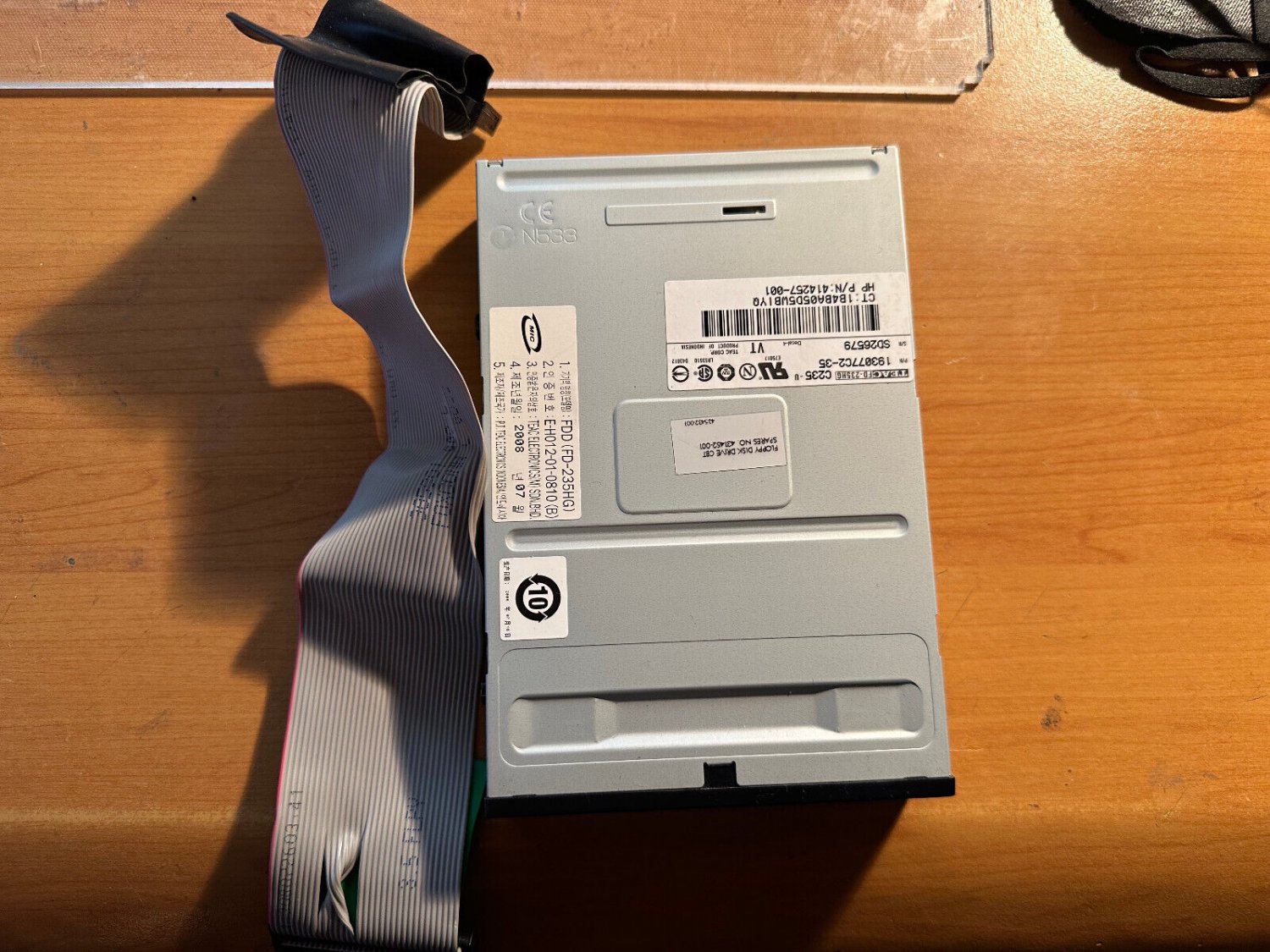 TEAC FD-235HG FDD Floppy Disk Drive 1.44mb HP 431452-001 414257-001  BLACK