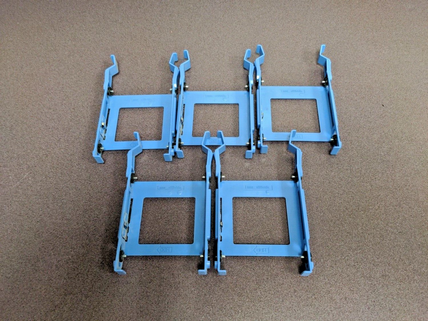 Dell 5 pcs Hard Drive Caddy Sleds For 3040 3046 5040 7040 MT 0X9FV3