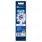 Oral-B 3D White Electric Toothbrush Replacement Brush Head -3ct