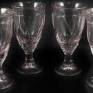 Noritake Sweet Swirl Pink Water Goblet  7 3/8"  Set of 4 Pattern #602