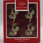 Lenox Holiday Christmas Napkin Rings Set of 4 New