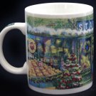 Starbucks Winter Scene Public Market Christmas Mug 14OZ