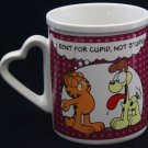 Enesco Garfield Odie Handled 10OZ Mug "I Sent For Cupid Not Stupid"