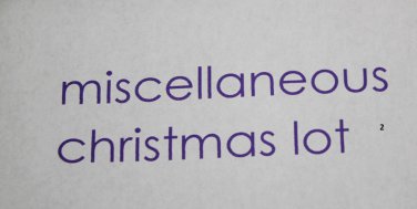 Lot Christmas Miscellaneous Decor    #3