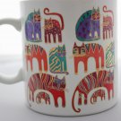 Laurel Burch Fantastic Felines 1988 Signed  Mug12OZ