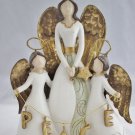St. Nicholas Square Angel and Children Peace Christmas Figurine Decor